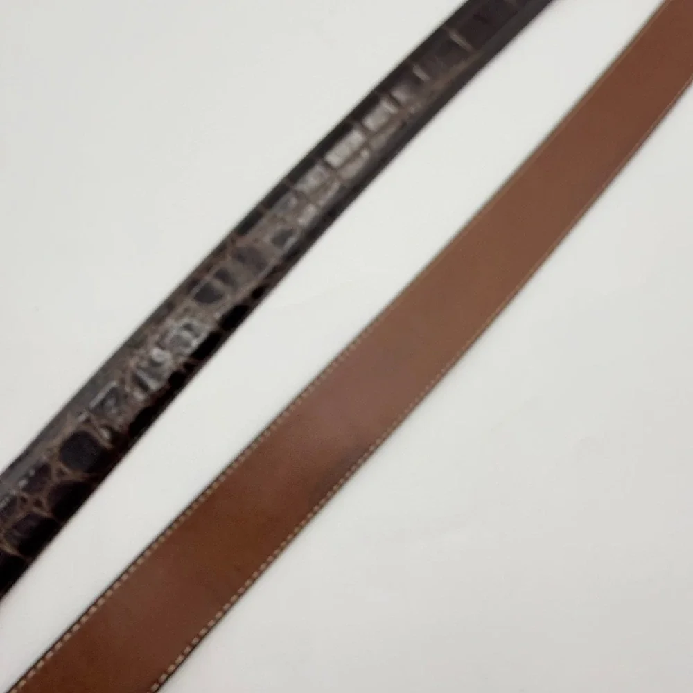 Mens Leather‎ Belt Bundle 4pc Cole Haan Tommy Bahama Alligator Embossed Size 38